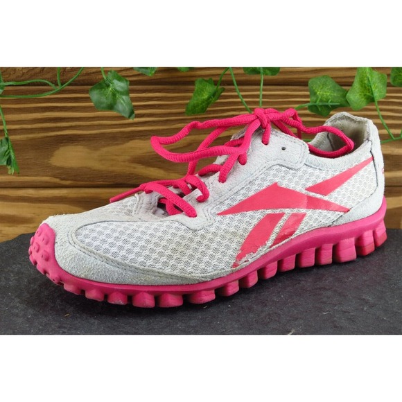 Reebok‎ Women Size 6 M Shoes Gray Running Mesh 103460947 - Picture 1 of 12